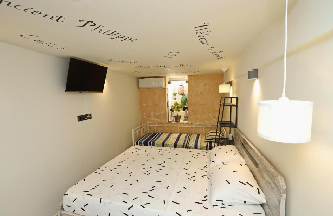City Center Villa Kavala Bagian luar foto