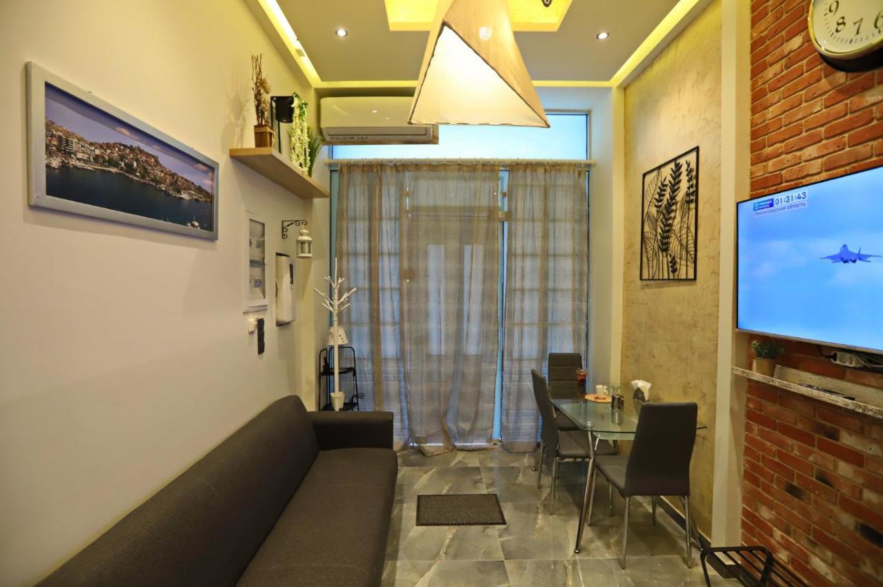 City Center Villa Kavala Bagian luar foto