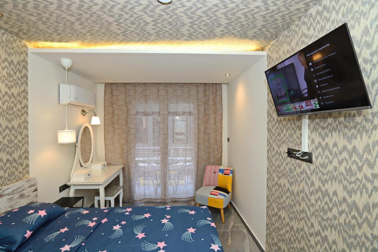 City Center Villa Kavala Bagian luar foto