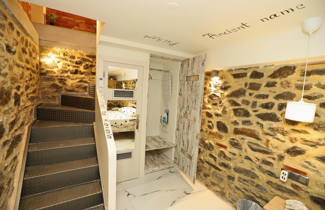 City Center Villa Kavala Bagian luar foto