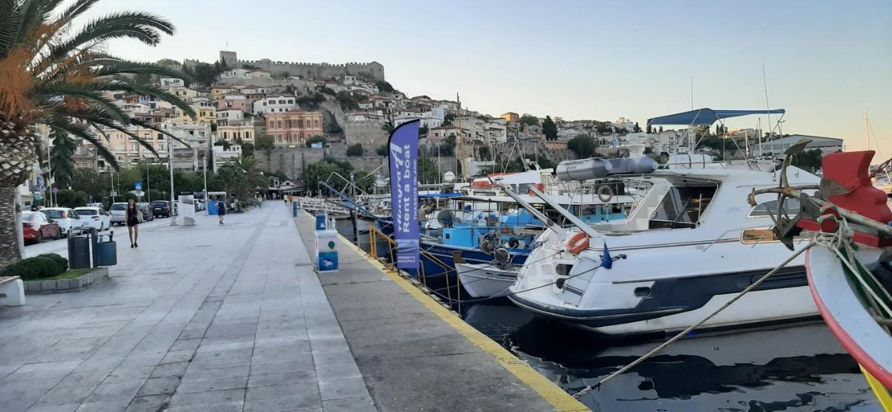 City Center Villa Kavala Bagian luar foto
